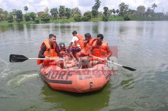 Mock drill on flash floods rescue mission held by NDRF